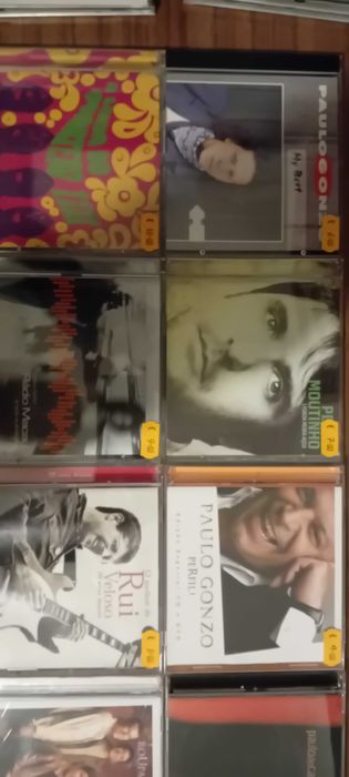 Música em Cd De Artistas Nacionais e Brasileiros Letras P, Q e R .
