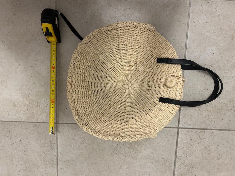 Сумка плетена літня