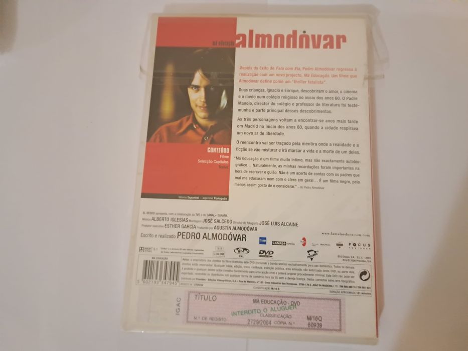 Má Educação - Pedro Almodóvar