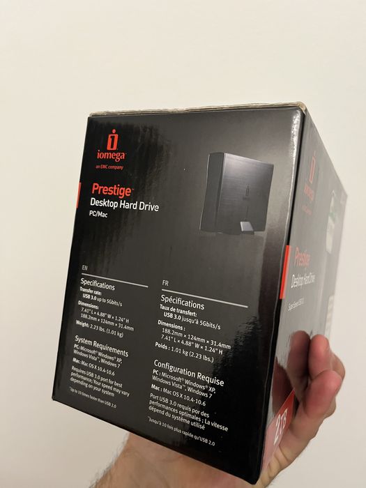 Disco de 2Tb iomega