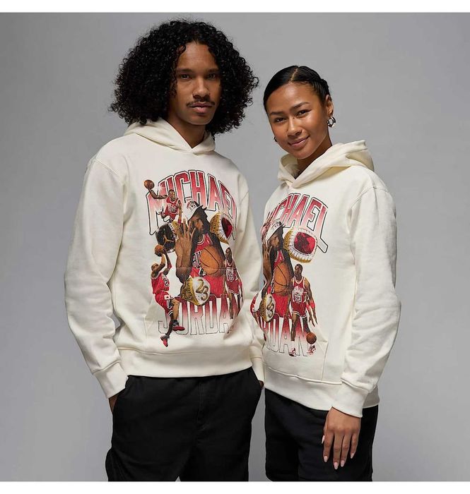 ОРИГІНАЛ Худі Air Jordan Flight Fleece (L-XL) чорні і білі