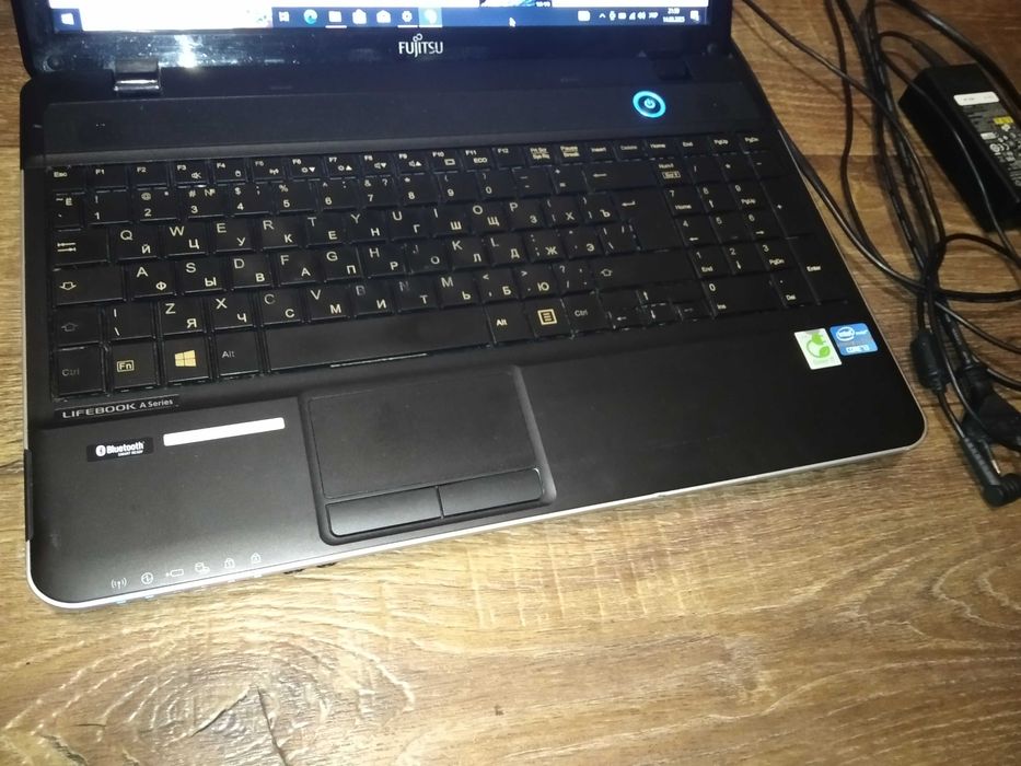 Якісний ноутбук  Fujitsu A512 i3 3110M ssd 240Gb 16gb web