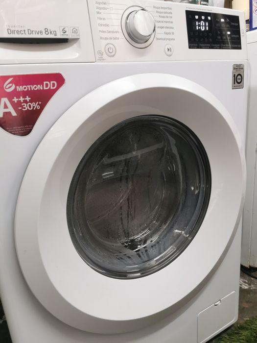 Máquina lavar roupa LG 8kg 1400rpm faça entrega