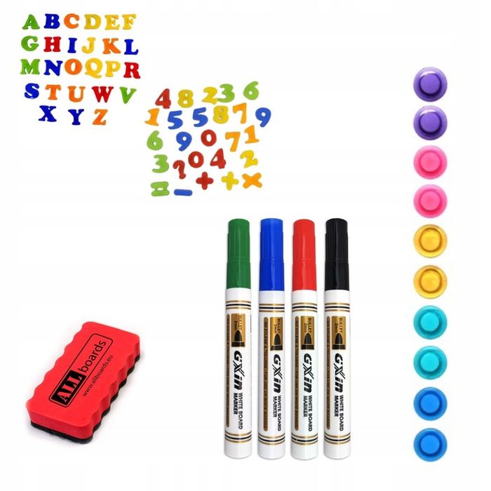 Tablica Magnetyczna Suchościeralna 45x60 Gratisy