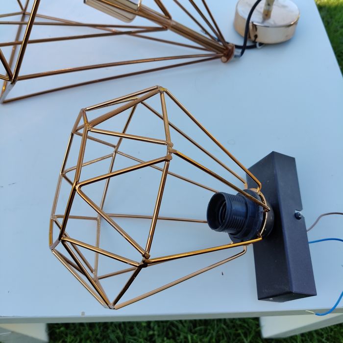 Lampa mała  i duża