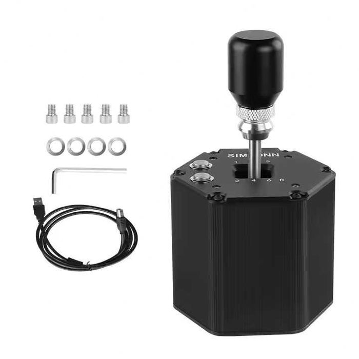 SIMSONN PC Simulador USB Shifter 6 + R H Shifter