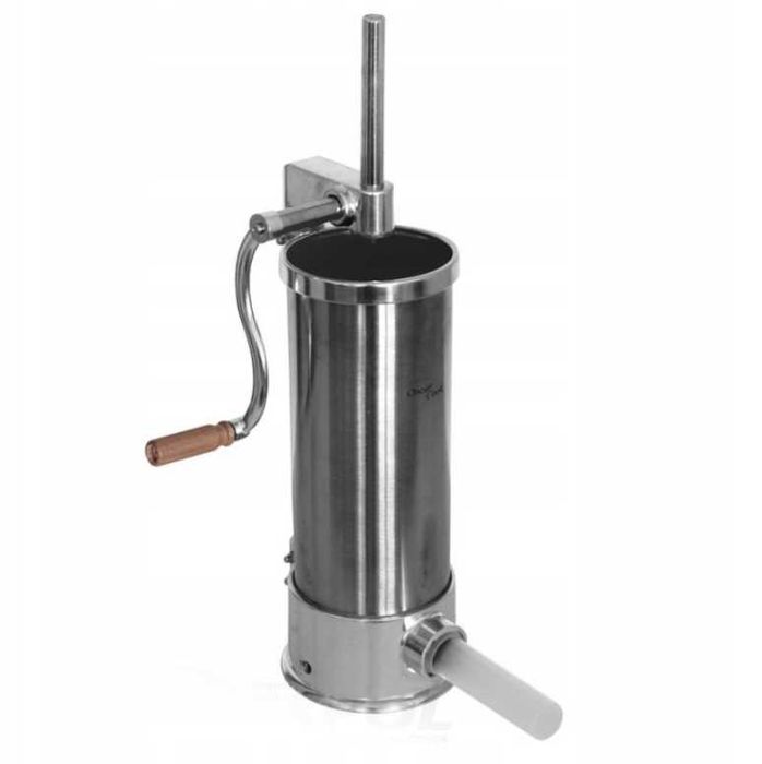 NADZIEWARKA DO KIEŁBAS WĘDLIN 5,5 KG inox wyciskarka mięsa szpryca pionowa