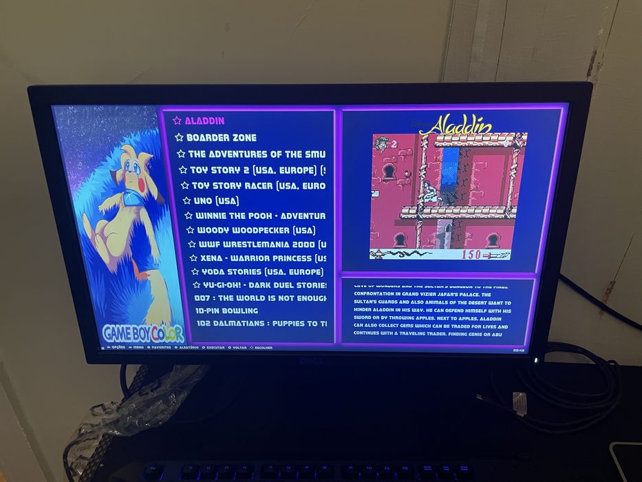 PC Desktop com Batocera mais centenas de jogos
