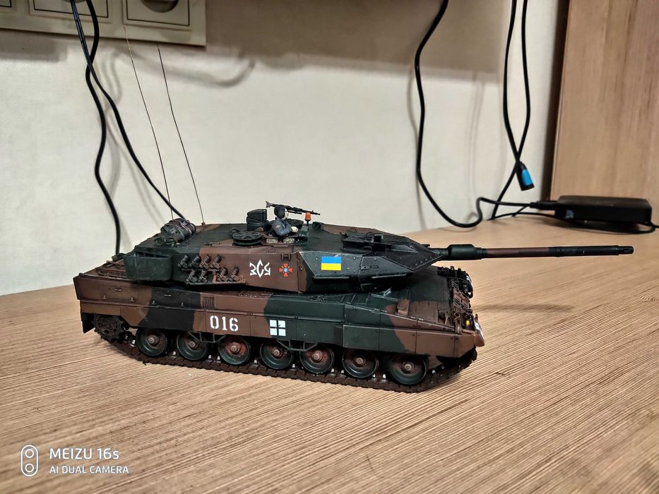 Модель  танку  "Леопард"ЗСУ 1/35 готова