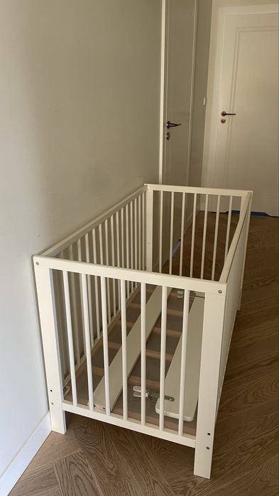Łóżeczko Gulliver Ikea + barierka boczna
