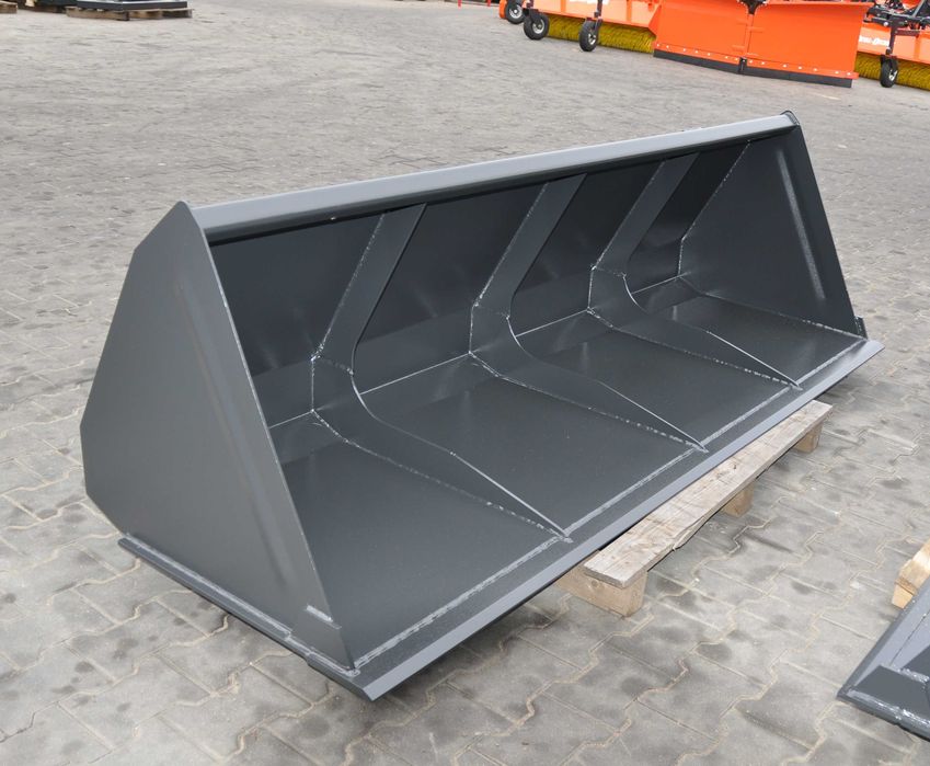 Łyżka Karbowana Szufla 1,8m METAL-TECHNIK euro-ramka