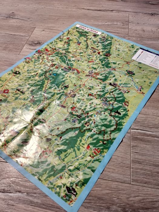 Mapa atrakcji turystycznych - Ziemia Kłodzka