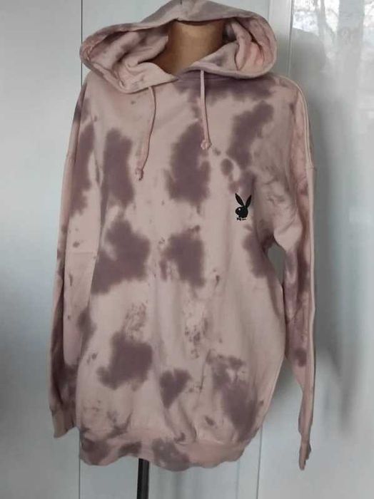 - Playboy / Missguided - Bluza z króliczkiem r. S oversize