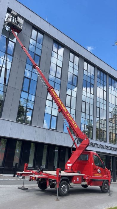 Wynajem podnosników koszowych 22, 30 metrow
