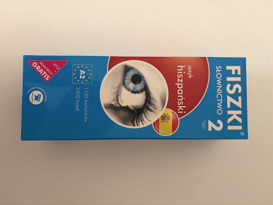 Fiszki hiszpański 2, poziom A2,