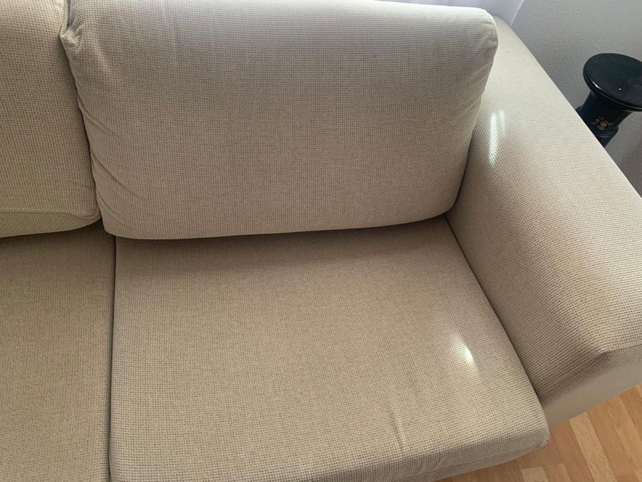Sofa bege como novo