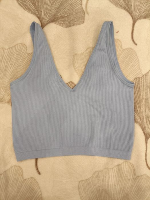 Bluzka Koszulka Na Ramiączkach Krótki Top Stradivarius M