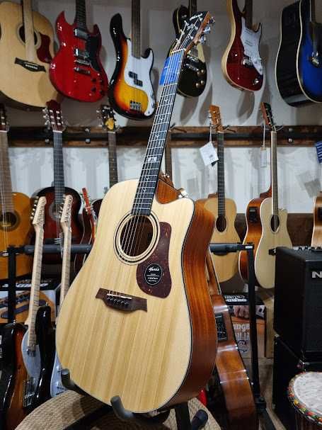 Mantic GT-10DCE NA gitara elektro-akustyczna GD10DCE solid top