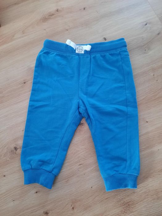 Spodnie dziecięce 74 niebieskie