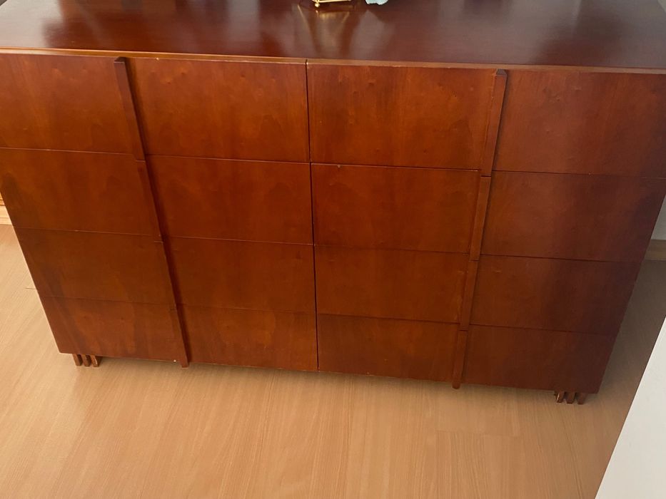 Mobília quarto completa em cerejeira maciça
