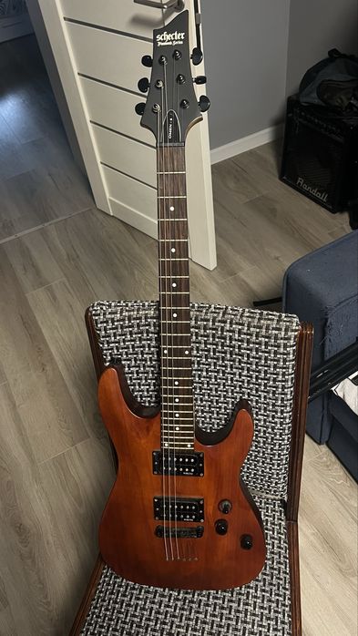 Гитара електронная Schecter Diamond Series Omen-6 2010 Walnut Satin – Used