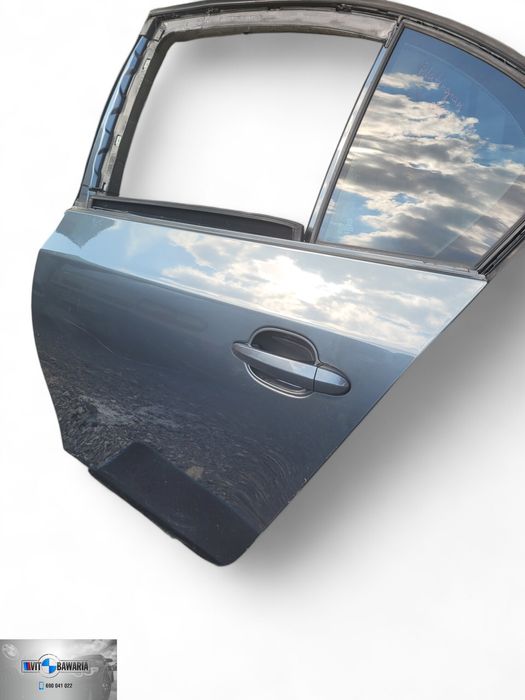 Drzwi lewy tył  BMW E60 platingrau metallic