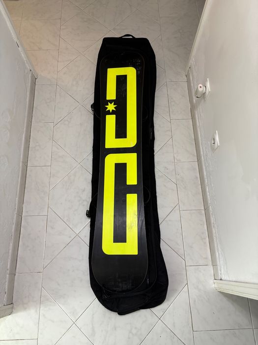 Prancha de snowboard DC FOCUS + fixações Union