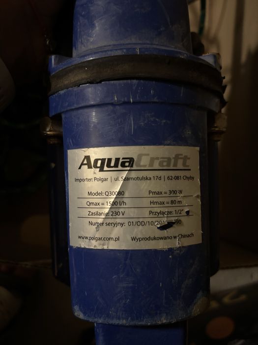 Pompa do studni aqua craft