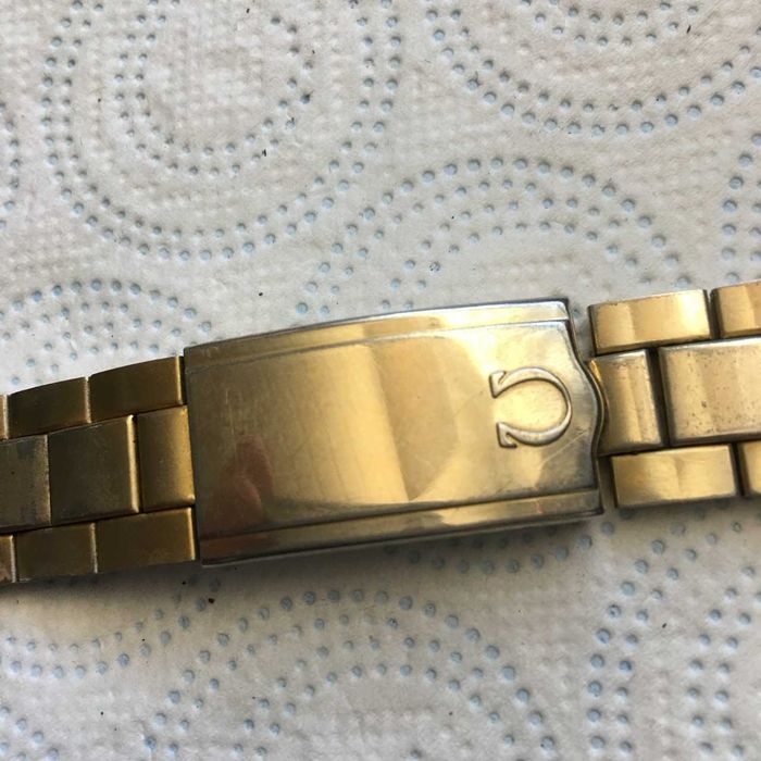 OMEGA Duchess USA 1/40 10K RGP Trim bransoleta używana, brak jednej końcówki