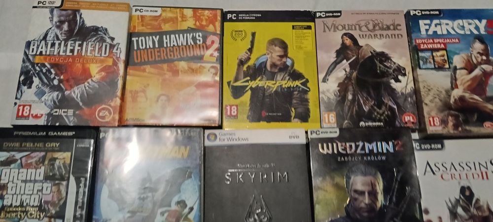 Gry na PC  16 sztuk