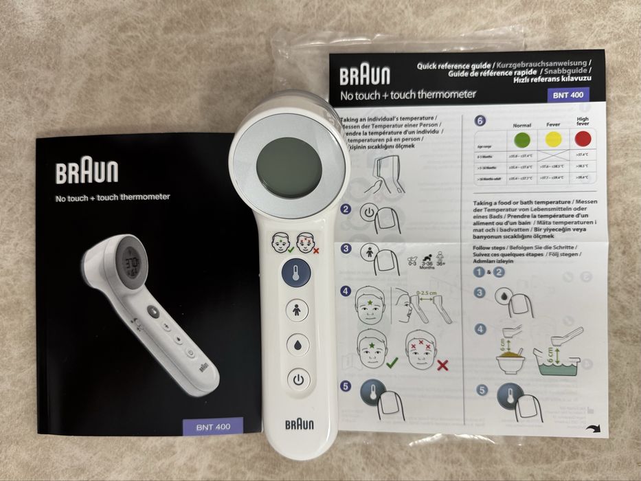 Безконтактний термометр Braun BNT400