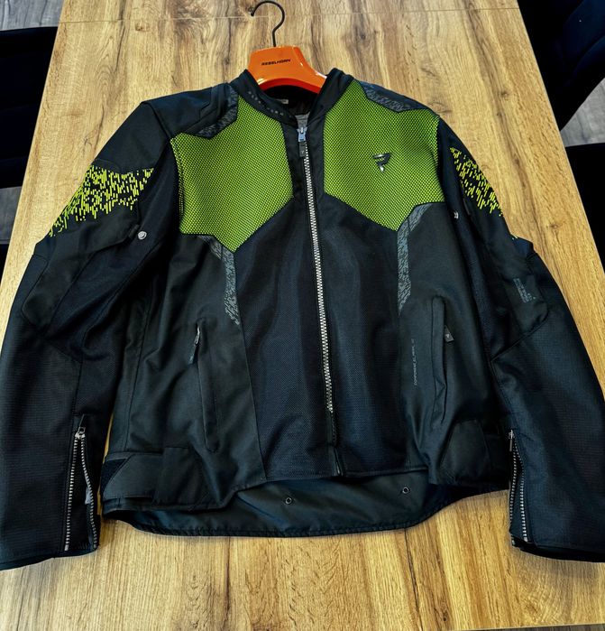 Kurtka REBELHORN JAX black/ fluo yellow rozm. L