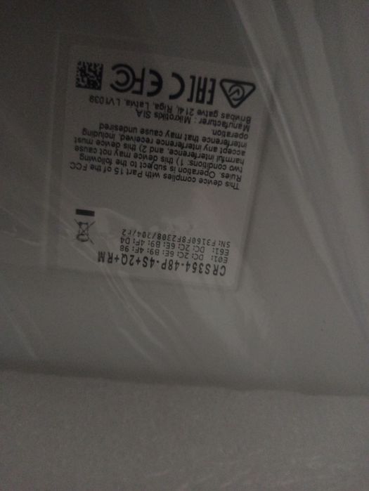 Комутатор MikroTik CRS354-48P-4S+2Q+RM (48xPoE, 10G/40G)