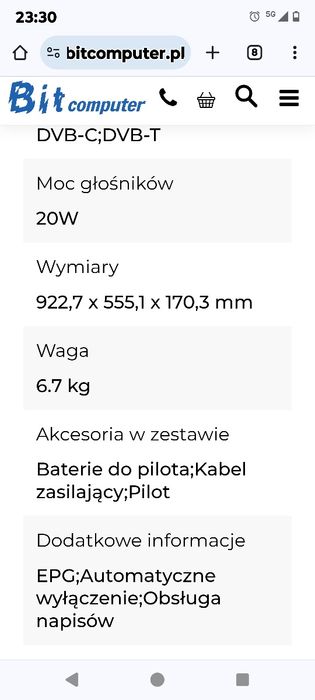 Telewizor LED Samsung UE40J5200 40 cali Full HD