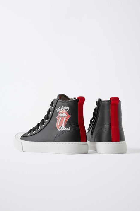 ZARA Super TRAMPKI TENISÓWKI dziecięce Rolling Stones 36