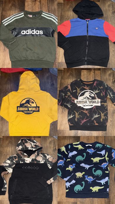 Все по 100 грн Кофта/реглан/на флісі/zara/adidas/next/george/104-110-116 хлопчик