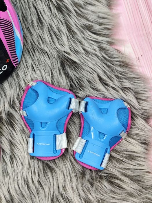 Kask na rower rolki ochraniacze kolana łokcie nadgarstki Mico 48/52