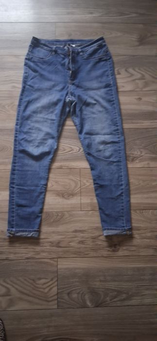 H&M 42/L XL jensy wysoki stan elastyczne