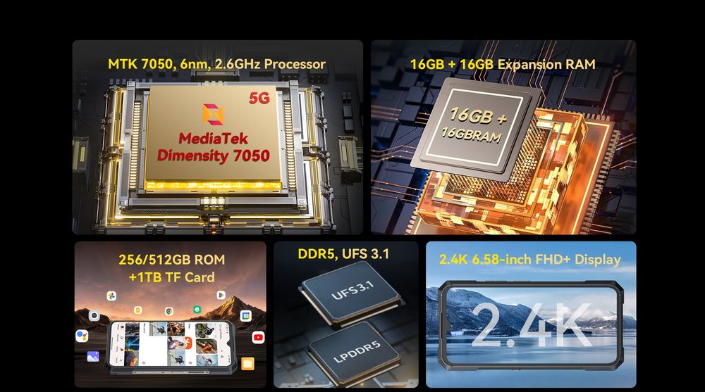 Cubot KingKong X 16/256 6.58"