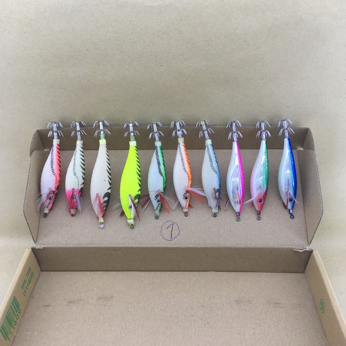 10 toneiras, palhaços para pesca ao choco, Lote1