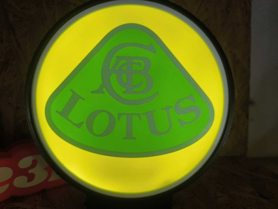 Lightbox Luminaria Decorativa Lotus