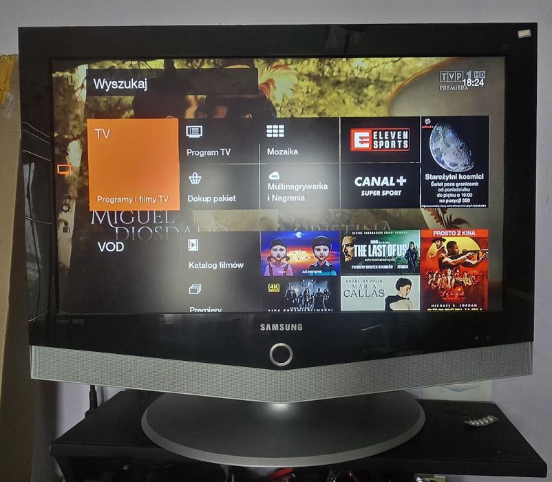 Tv samsung w dobrym stanie