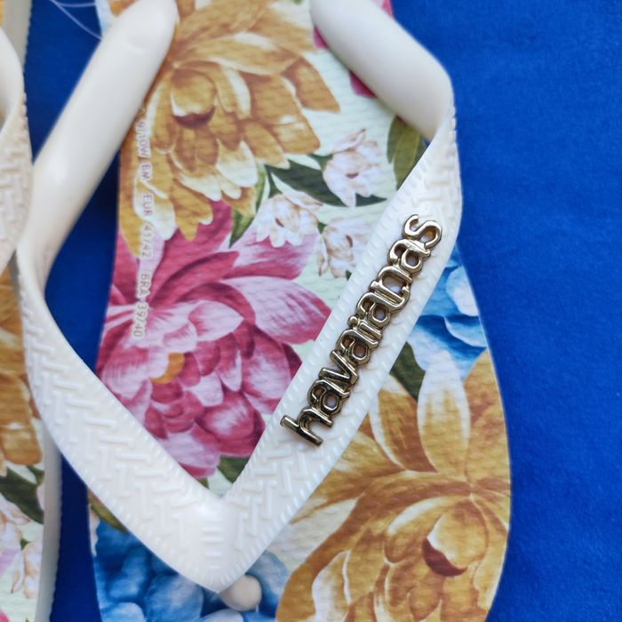 Havaianas Farm  novas senhora t41-42 europeu mod oral Rebeca