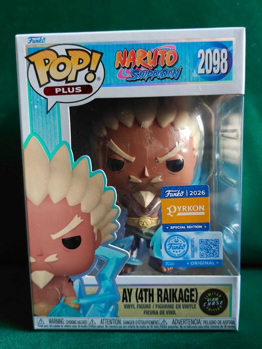 Funko POP! Plus Naruto Shippuden – Ay (4th Raikage) #2098 CHASE / Pyrkon Exclusive 2026