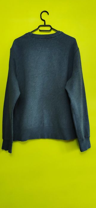 NoBluza Nike crewneck szara z białym logo over size oryginał
