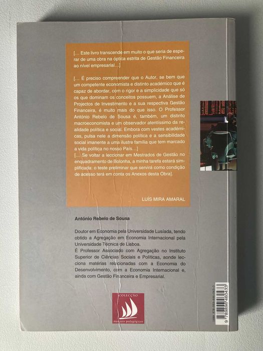 Gestão Financeira, de António Rebelo de Sousa