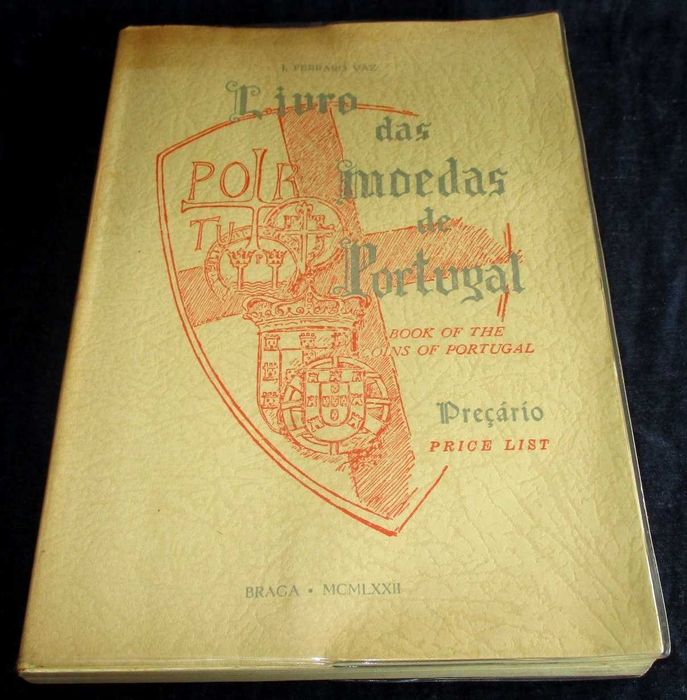 Book of the Coins of Portugal Price List 1972