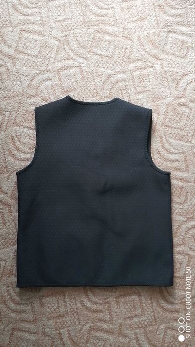 Kamizelka Bezrękawnik Czarny S/M bez podgrzewania