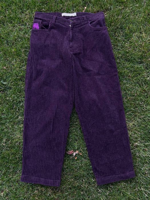 Вельветовые штаны rappants purple haze