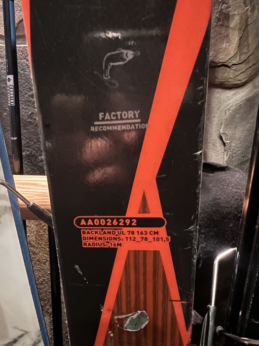 Atomic Backland SL 78 + Dynafit Superlight + Pomoca